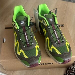 Salomon XT-Whisper Treetop and Sulphur Shoes